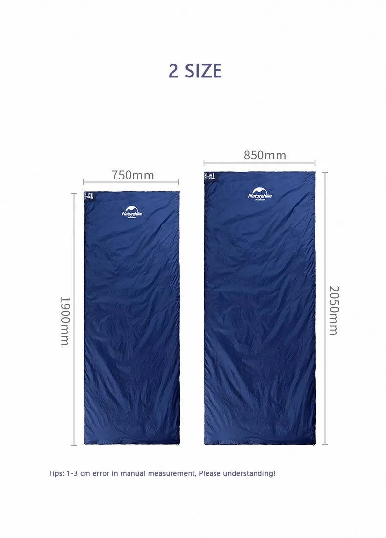 Ultralight Waterproof Cotton Sleeping Bag - DG Outdoor Sports