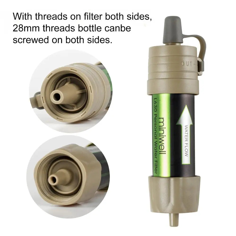 Outdoor Gravity Water Filter System for Hiking, Camping, Survival and Travel - DG Outdoor Sports