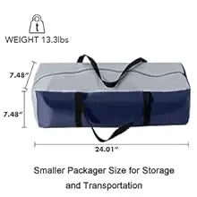 Camping equipment, 6 Person Family Dome Tent with Removable Rain Fly - DG Outdoor Sports