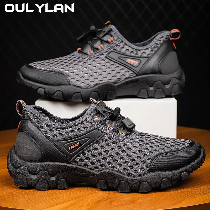 Men Women Hiking Shoes Quick Drying Water Shoes Beach Aqua Shoes for Water Sport Boating Fishing Hiking Barefoot Sneakers - DG Outdoor Sports