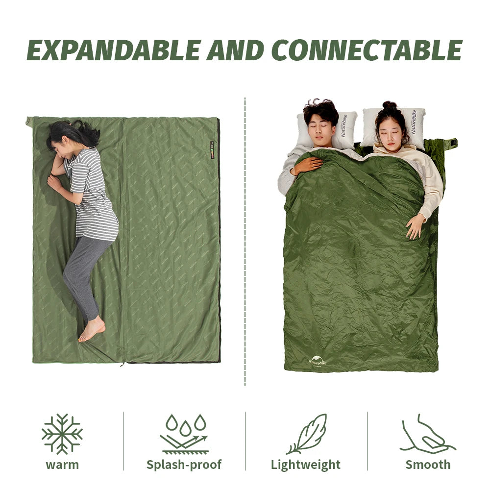 Ultralight Waterproof Cotton Sleeping Bag - DG Outdoor Sports