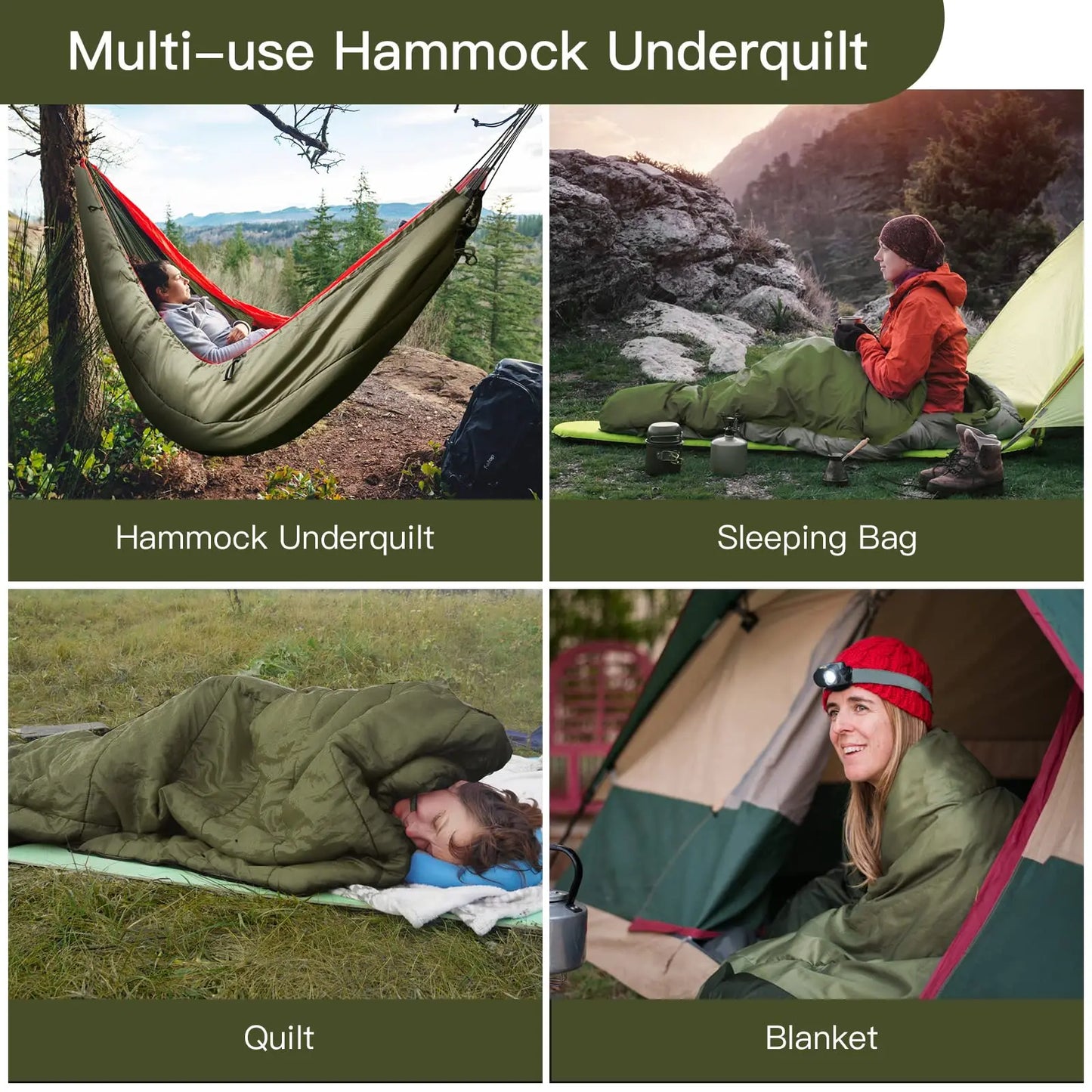 Night Cat Hammock Sleeping Bag Single - DG Outdoor Sports