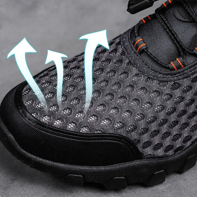 Men Women Hiking Shoes Quick Drying Water Shoes Beach Aqua Shoes for Water Sport Boating Fishing Hiking Barefoot Sneakers - DG Outdoor Sports