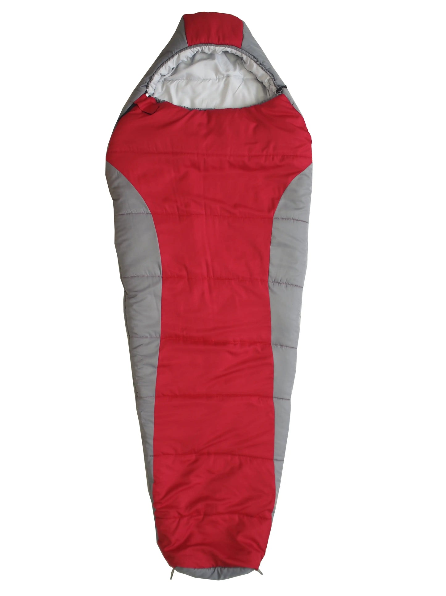 Ozark Trail 10-Degree Cold Weather Mummy Sleeping Bag with Soft Liner, Red, 85"x33" - DG Outdoor Sports