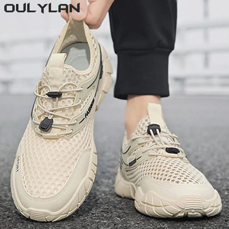 Men's Non-Slip Breathable Casual Walking Running Sport Shoes - DG Outdoor Sports