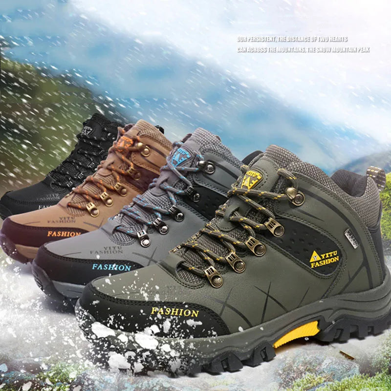 Climbing Hiking Boots Thick Insulation Waterproof - DG Outdoor Sports