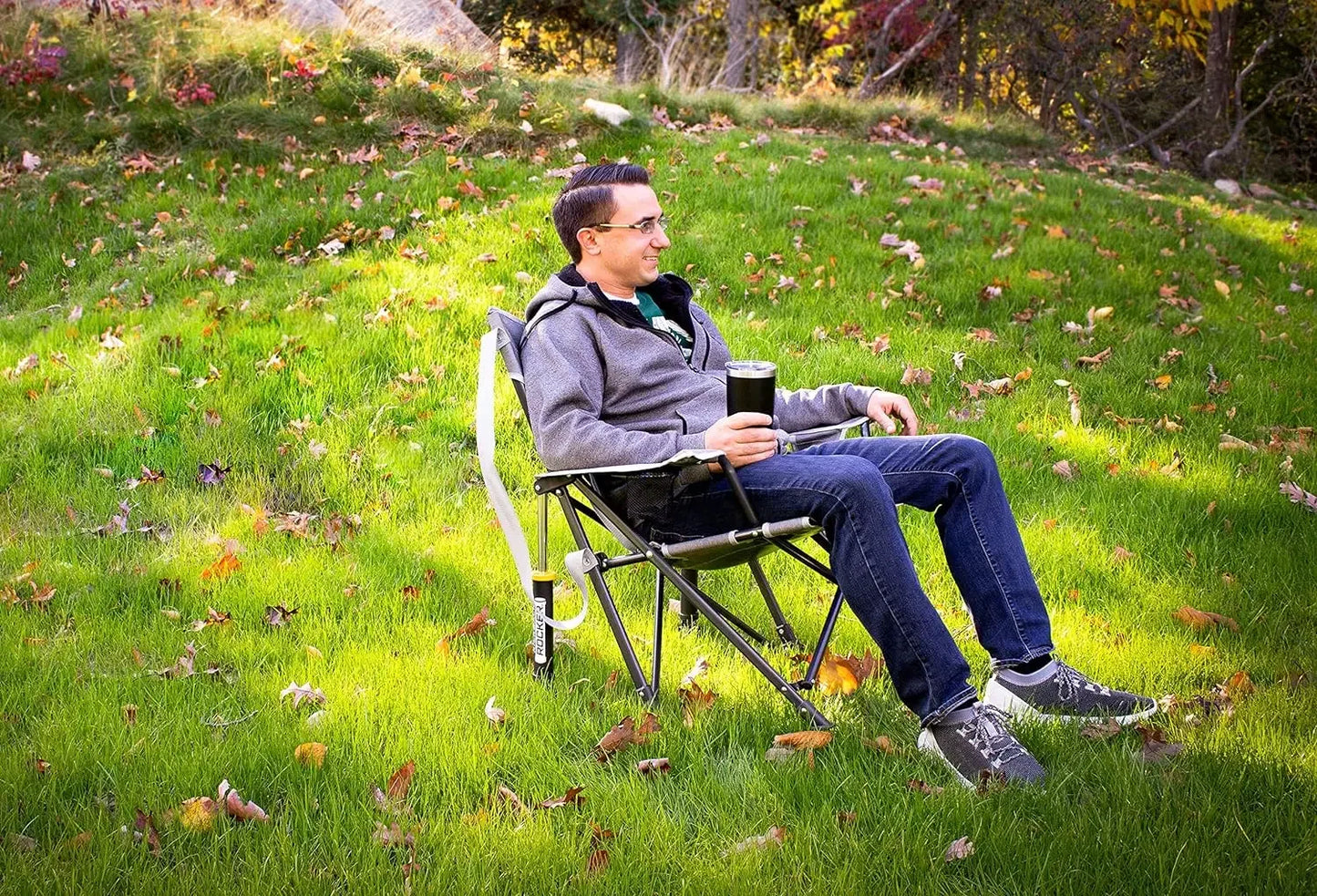Outdoor Rocker Camping Chair - DG Outdoor Sports