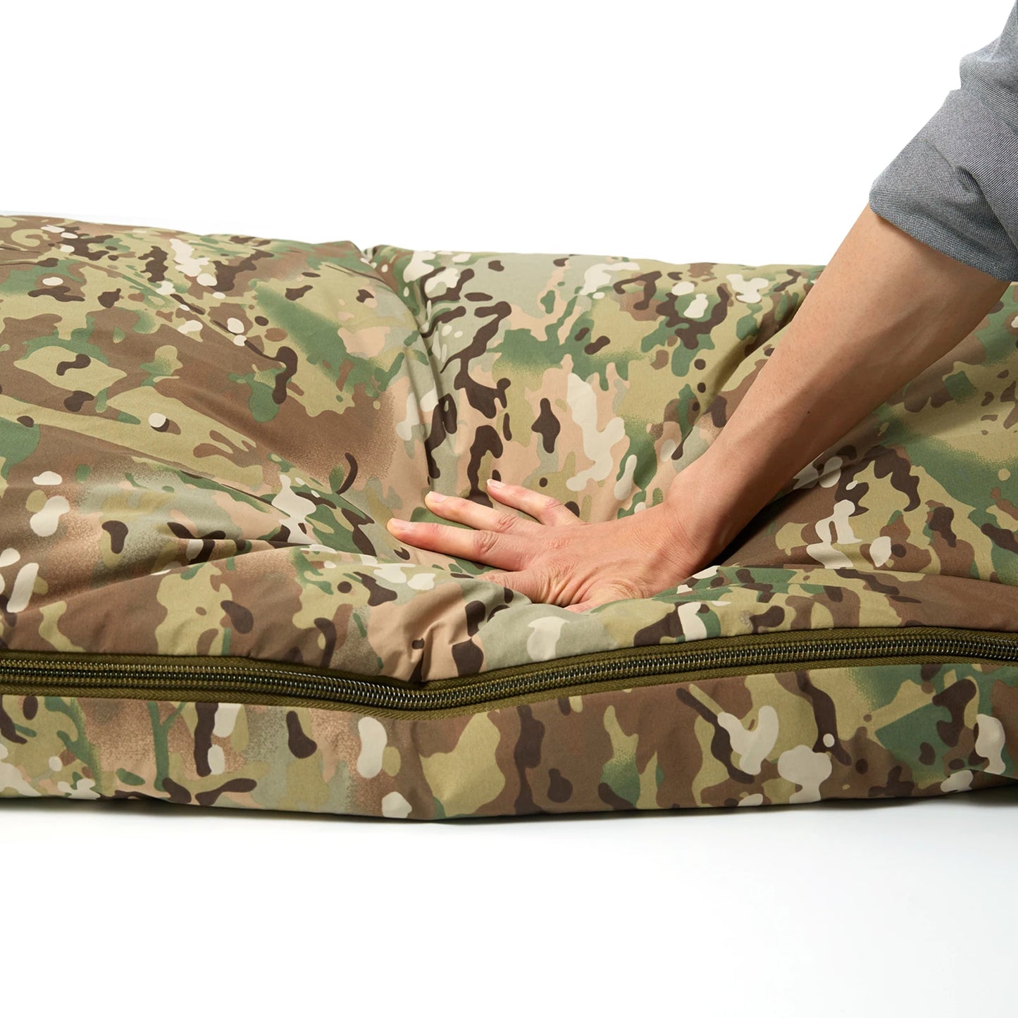 Military Modular Rifleman Sleeping Bag System 2.0 with Bivy Cover, Army Mummy Sleep Bag for All Seasons - DG Outdoor Sports