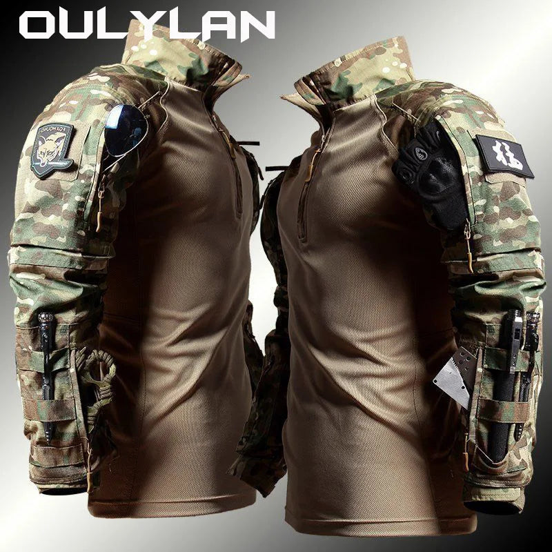 NEW Tactical Hunting Suit - Waterproof Quick Drying Military Combat Two Piece Set - DG Outdoor Sports