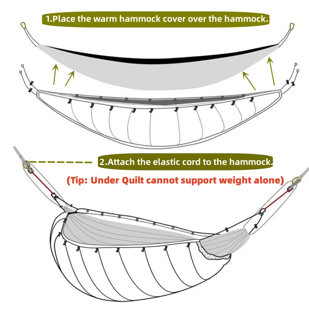 Night Cat Hammock Sleeping Bag Single - DG Outdoor Sports