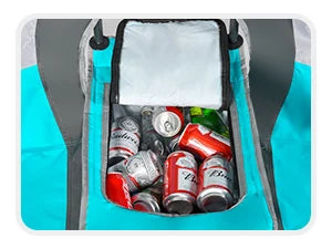 Folding Camping Chairs with Mini Table Beverage Cup Holder Carrying Bag - DG Outdoor Sports