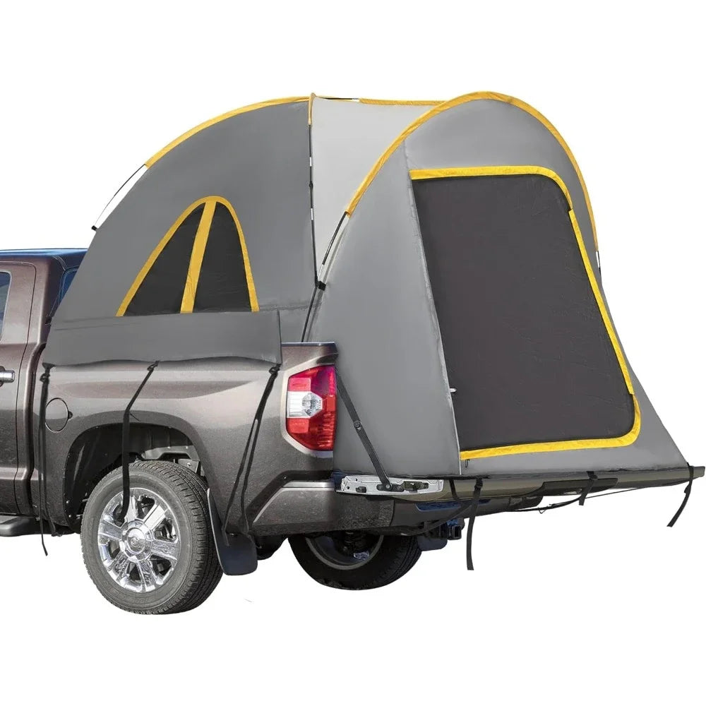 Pickup Truck Tent, Waterproof PU2000mm Double Layer for 5.5-6.5 FT Truck Bed - DG Outdoor Sports