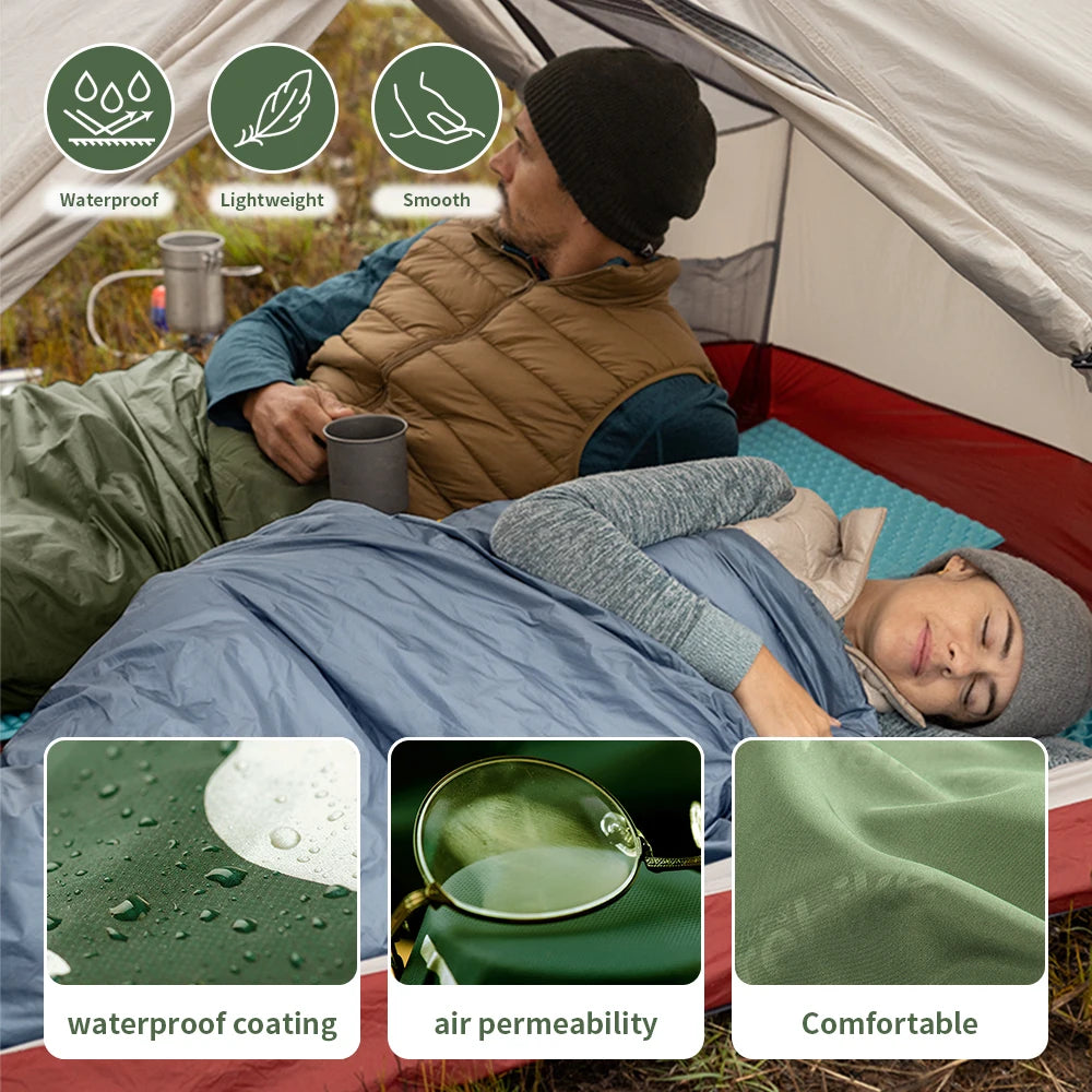 Ultralight Waterproof Cotton Sleeping Bag - DG Outdoor Sports