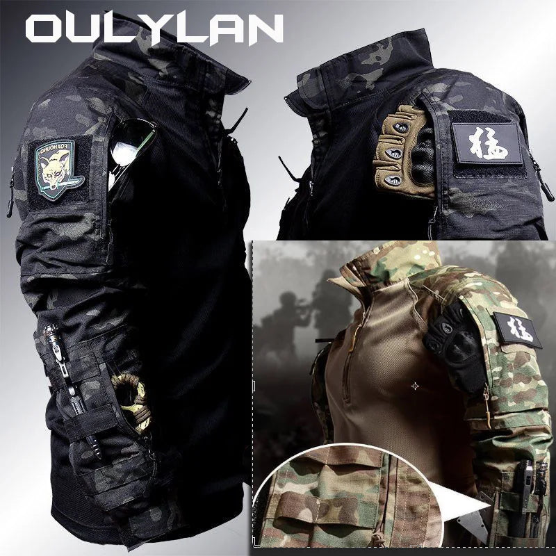 NEW Tactical Hunting Suit - Waterproof Quick Drying Military Combat Two Piece Set - DG Outdoor Sports