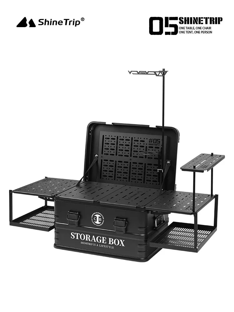 ShineTrip Outdoor 05 Series Camping IGT Aluminium Case Lightweight Modular Combo Accessories Aluminium Coffee Case Set - DG Outdoor Sports