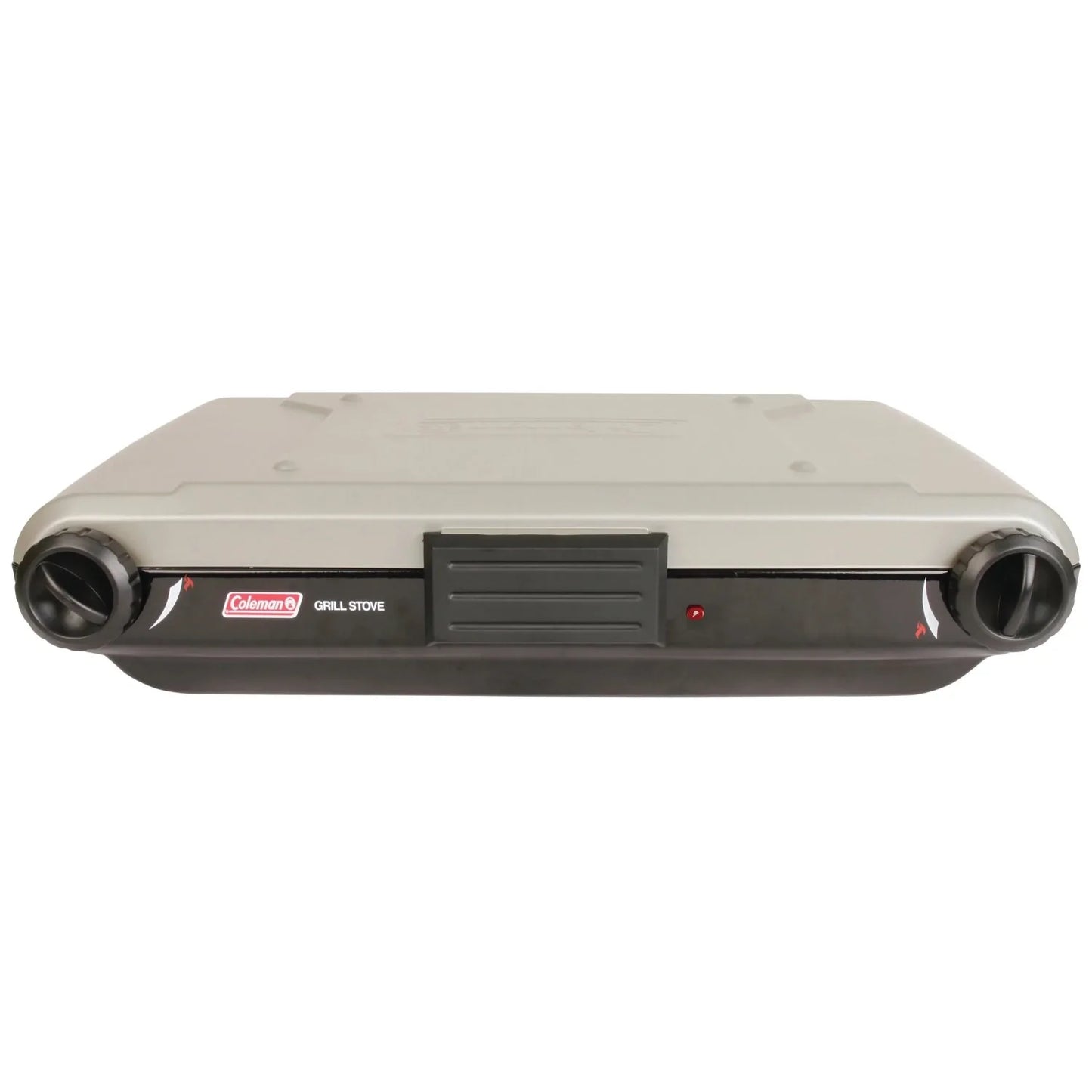Tabletop Propane Gas Camping 2-in-1 Grill/Stove 2-Burner, Gray, 2000038016 - DG Outdoor Sports