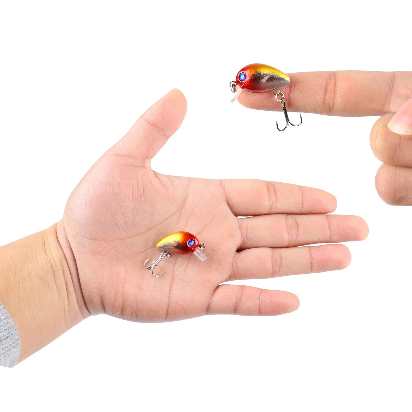 Fishing Lure Large Hard Bait Minnow VIB Lure with Treble Hook Life-Like Swimbait Fishing Bait - DG Outdoor Sports