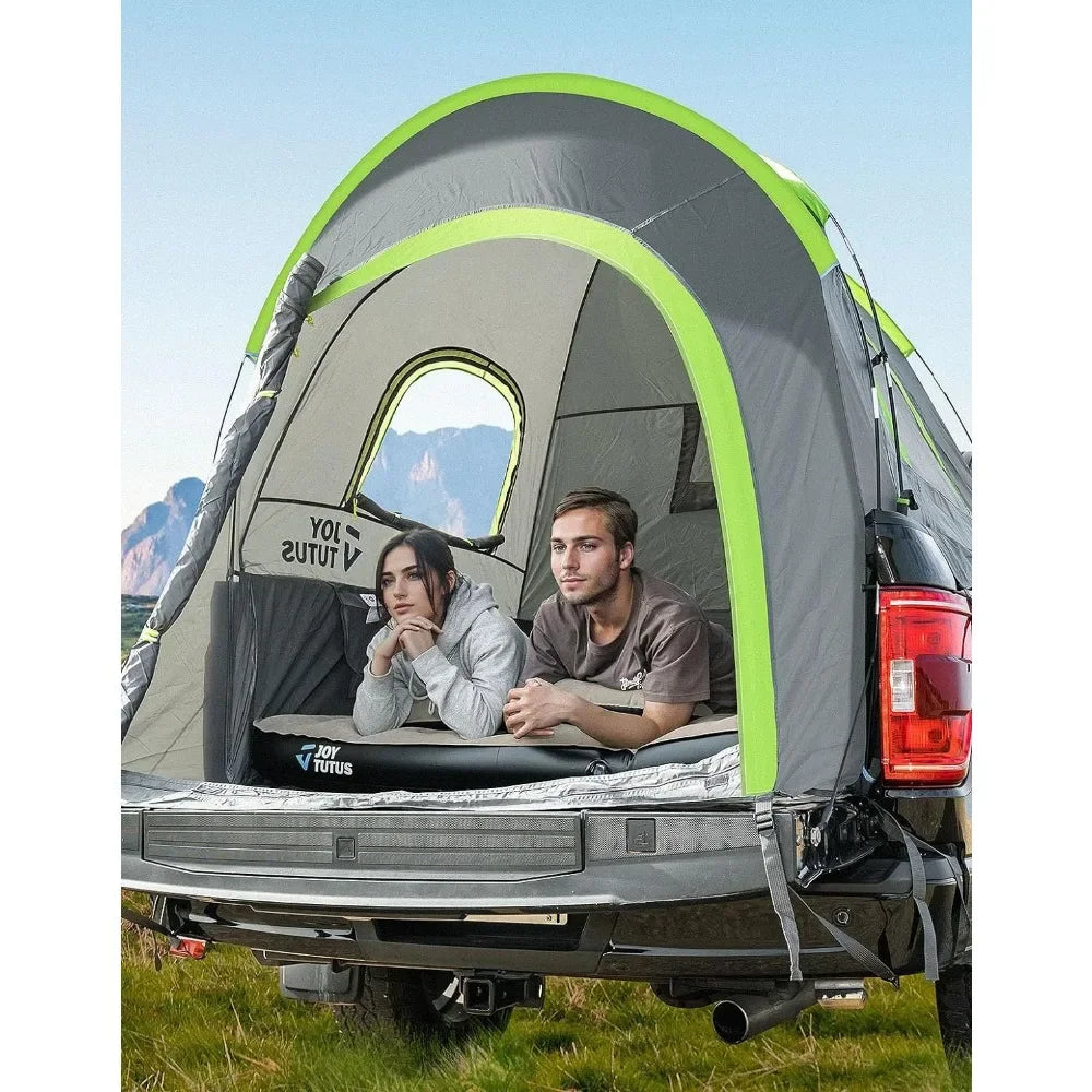 Pickup Truck Tent 2.0, Waterproof PU2000mm Double Layer for 2 Person - DG Outdoor Sports