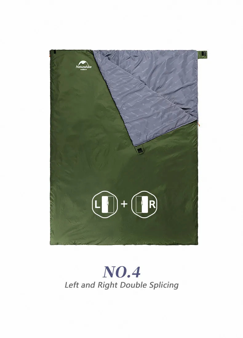 Ultralight Waterproof Cotton Sleeping Bag - DG Outdoor Sports 		