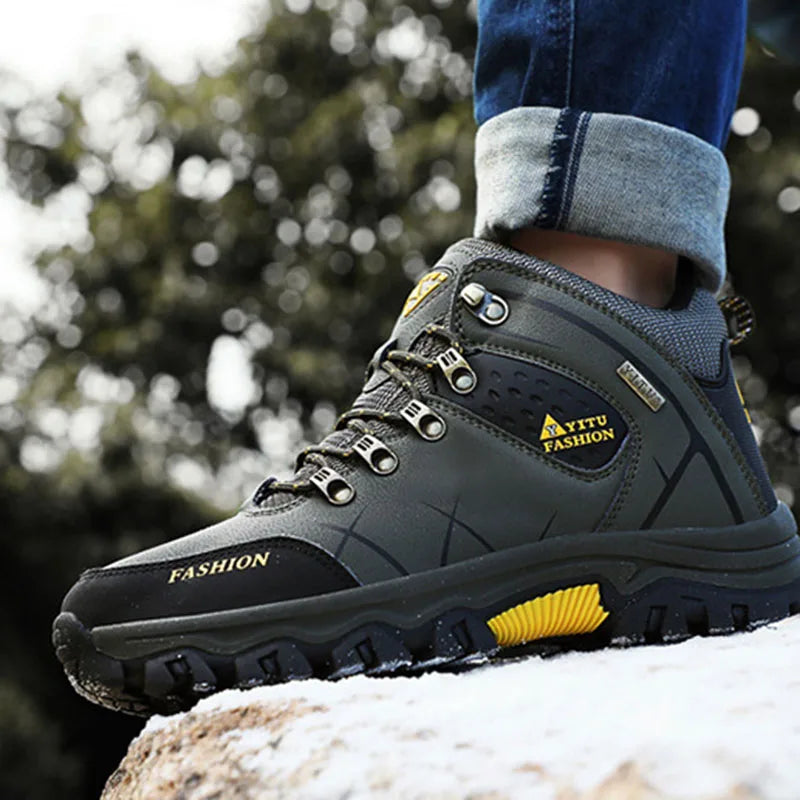 Climbing Hiking Boots Thick Insulation Waterproof - DG Outdoor Sports 		