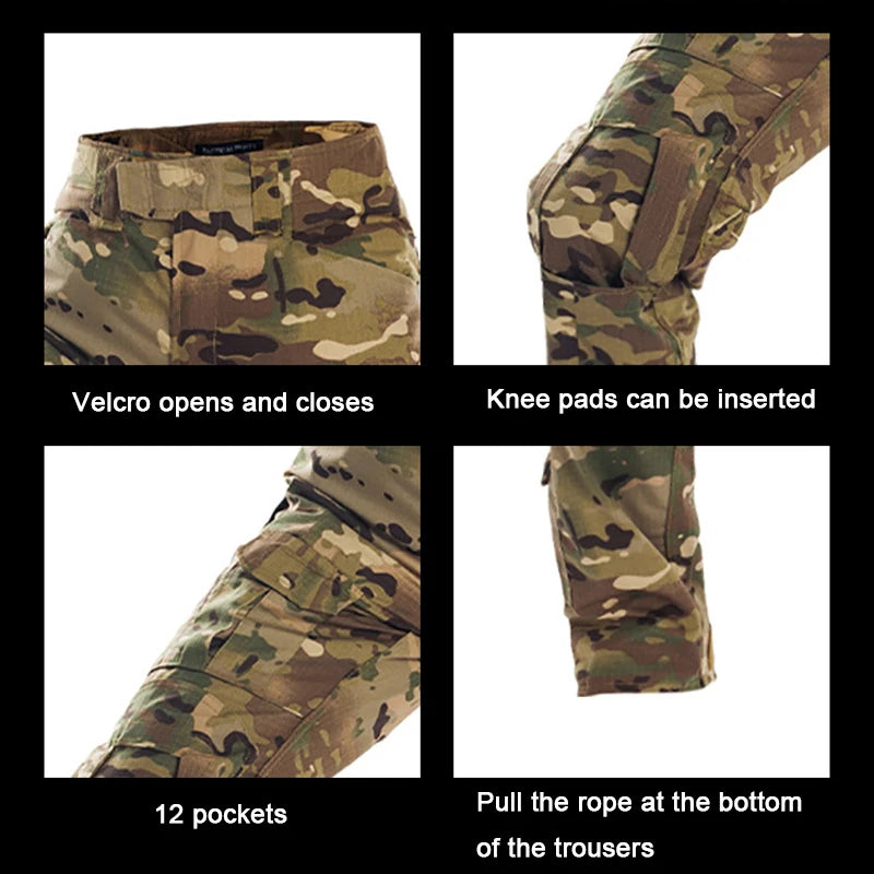 Camouflage Hunting Shirts Pants - Men - DG Outdoor Sports 		