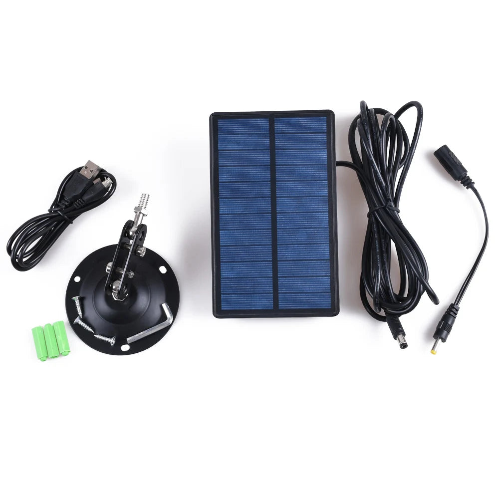 Outdoor Hunting Camera Solar Panel Charger - DG Outdoor Sports 		