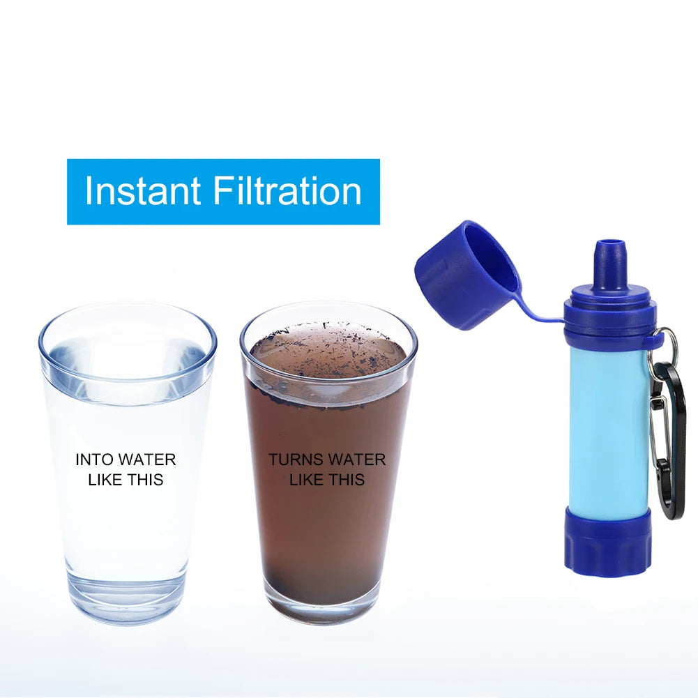 Outdoor Drinking Water Filtration Purifier - DG Outdoor Sports 		